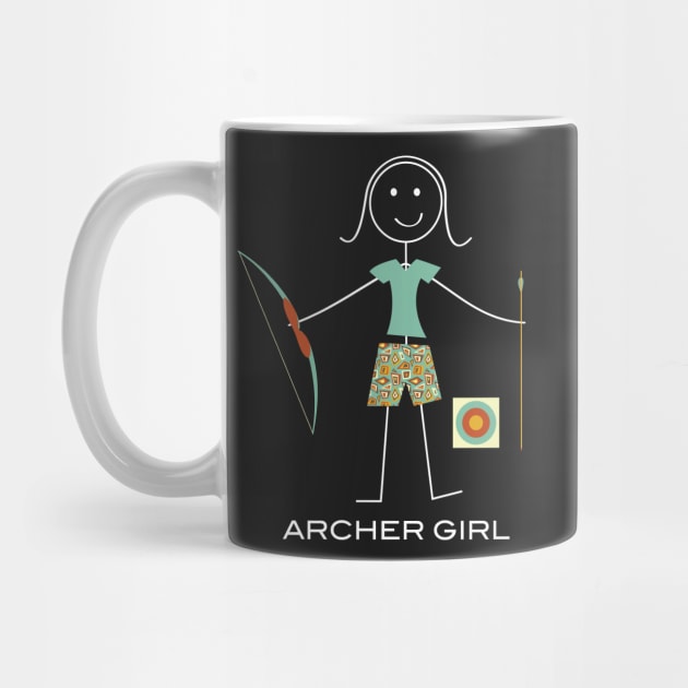 Funny Womens Archery Design by whyitsme